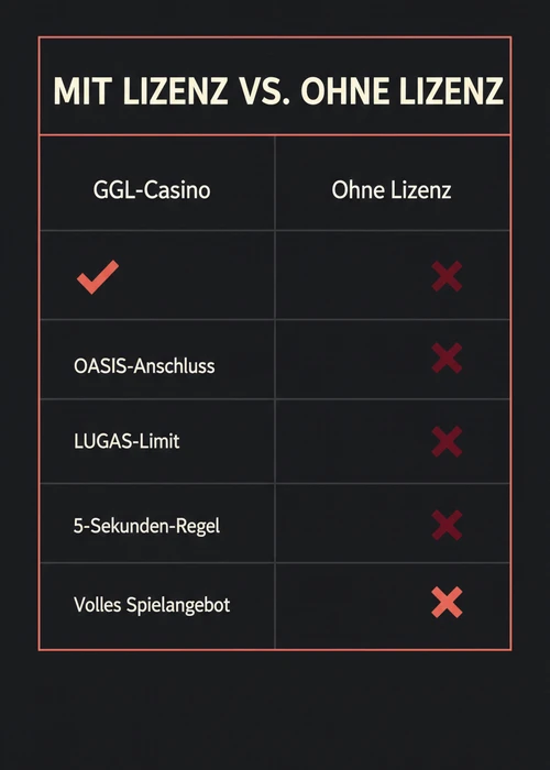 Übersicht über rechtliche Risiken und Schutzmechanismen bei Klarna Casinos ohne deutsche Lizenz.